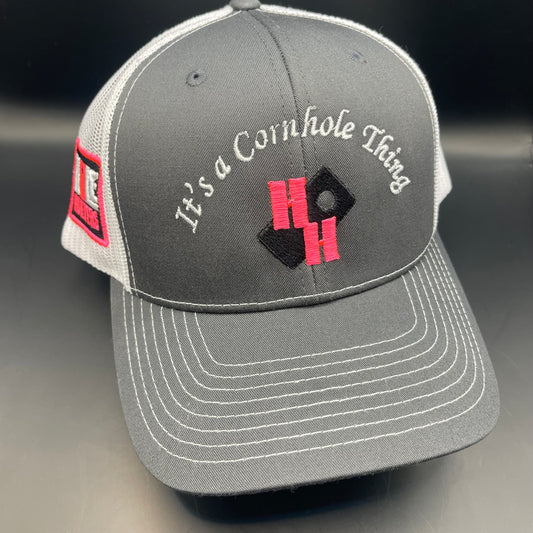 It's a Cornhole Thing Richardson Hat | Grey/White