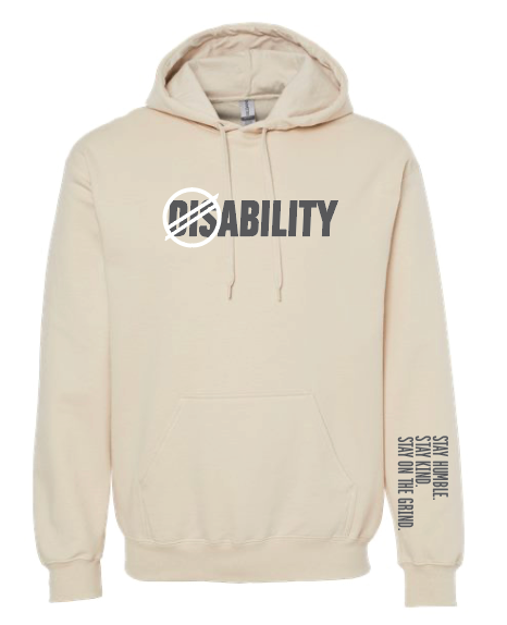 ABILITY Hooded Sweatshirt | Sand