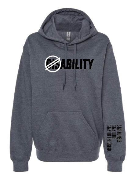 ABILITY Hooded Sweatshirt | Dark Heather Grey