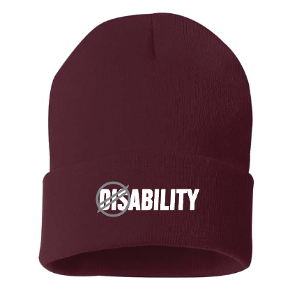 ABILITY Beanie | Maroon