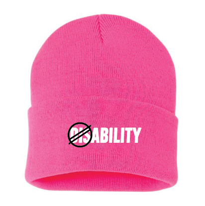 ABILITY Beanie | Hot Pink