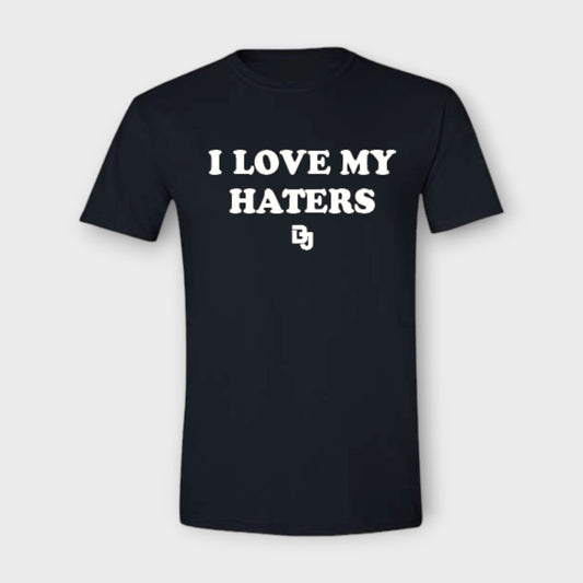 Love My Haters Graphic Tee | Black